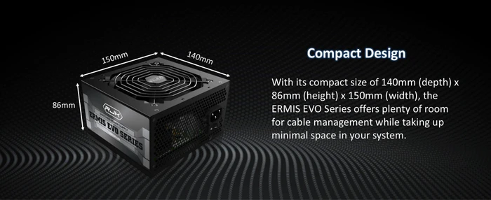 Raijintek ERMIS EVO 650B 650W, ATX 3.1