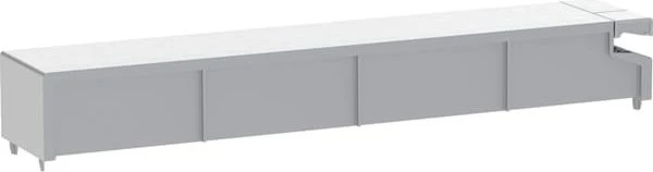 Geberit Spülkastendeckel zu Monolith WC Alu gebürstet