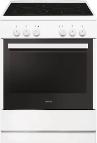Amica SHC 914111 W Elektroherd mit Glaskeramik-Kochfeld