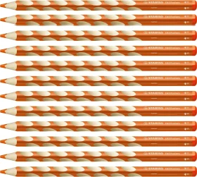 STABILO EASYcolors Buntstift orange, Rechtshänder, 12er-Pack