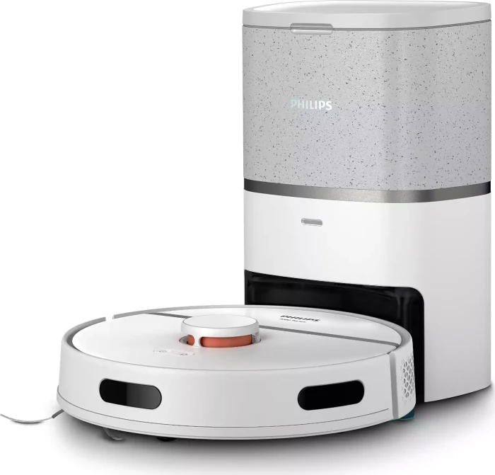 Philips XU3110/02 HomeRun 3000 Series Aqua Saug-/Wischroboter weiß inkl. Absaugstation