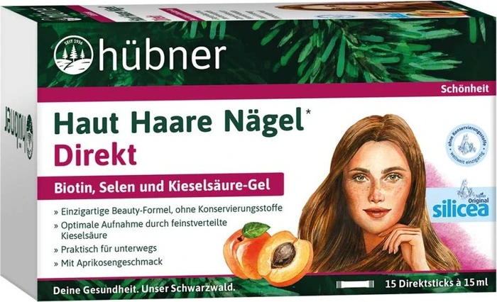 Hübner Haut Haare Nägel Direkt Sticks Aprikose