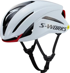 Specialized S-Works Evade 4 Helm weiß/rot