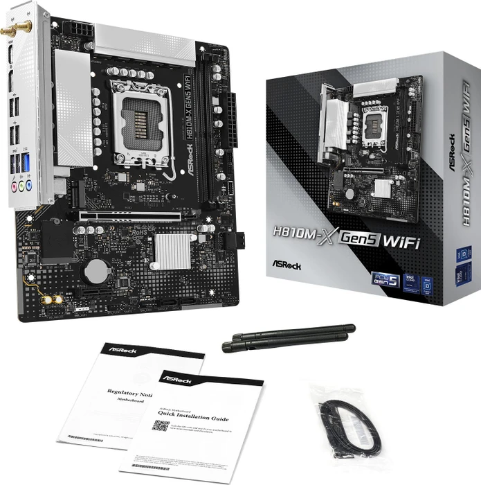 ASRock H810M-X Gen5 WiFi (Intel 1851)