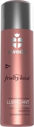 Swede Fruity Love Sparkling Strawberry Wine Gleitgel, 100ml