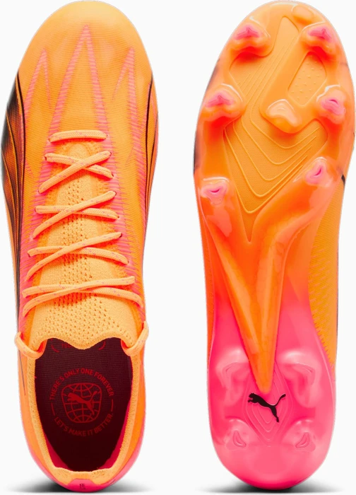 Puma Ultra Ultimate FG/AG sun stream/puma black/sunset glow (Herren)