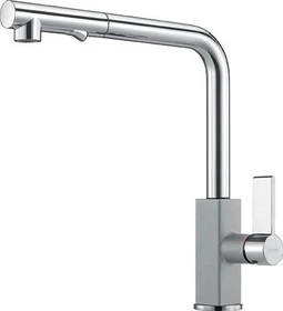 Franke Maris HD Zugauslauf chrom steingrau