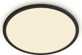 Philips Super Slim LED-Panel rund 18W schwarz