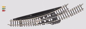 Märklin - Spur Z Gleis - elektrische Bogenweiche links R195mm