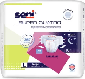 Seni Super SENI Quatro Schutzhose Größe L, 60 Stück