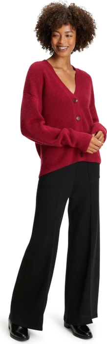 Falke Basic Apparel Cardigan Strickjacke burgundy (Damen)