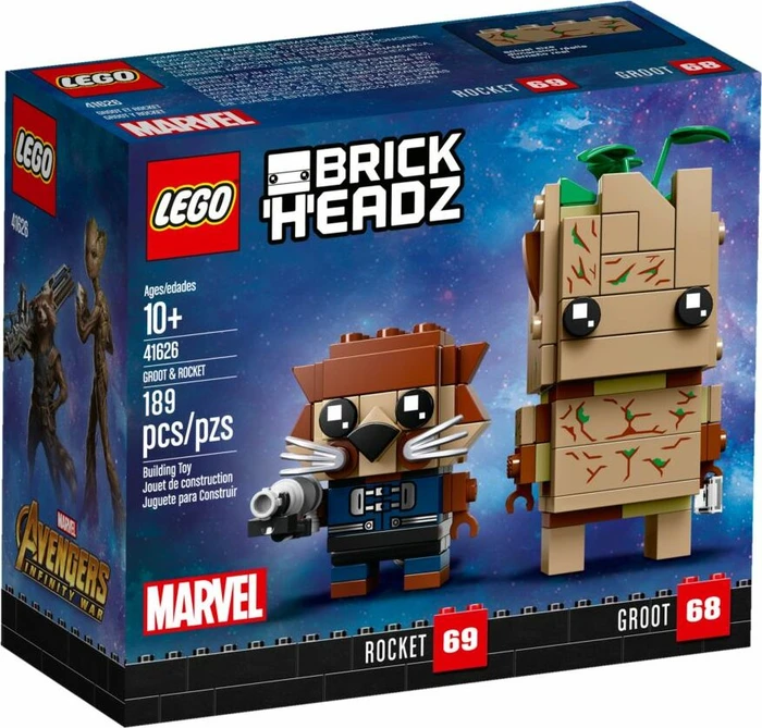 LEGO BrickHeadz - Groot und Rocket