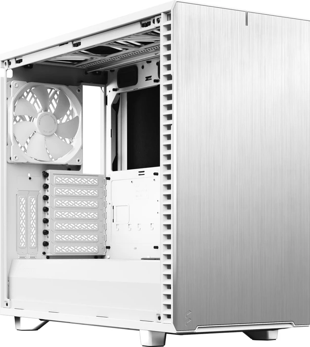 Fractal Design Define 7 White TG Clear Tint, Glasfenster, schallgedämmt