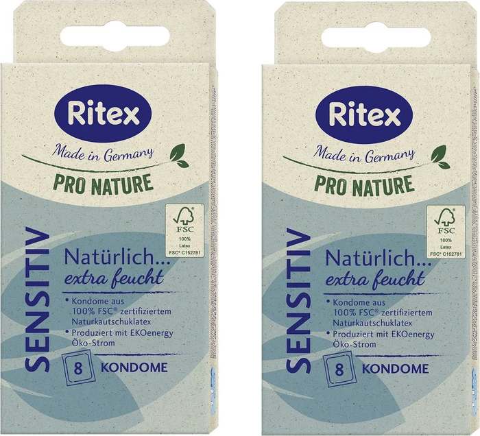 Ritex Pro Nature Sensitiv, 16 Stück (2x 8 Stück)
