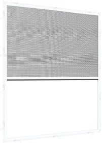 Windhager IS Expert Ultra Flat Plisseefenster-Fliegengitter 100x120cm weiß