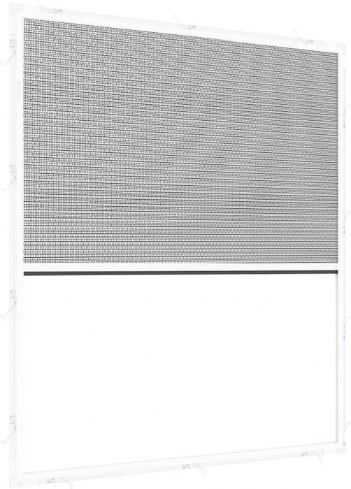 Windhager IS Expert Ultra Flat Plisseefenster-Fliegengitter 100x120cm weiß