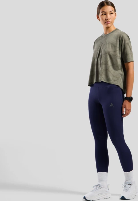 Odlo Zeroweight Tights Laufhose lang eclipse (Damen)