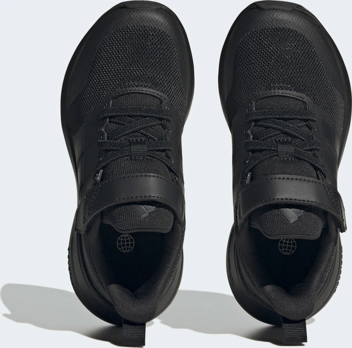 adidas Fortarun 2.0 Cloudfoam Elastic Lace Top Strap core black/carbon (Junior)