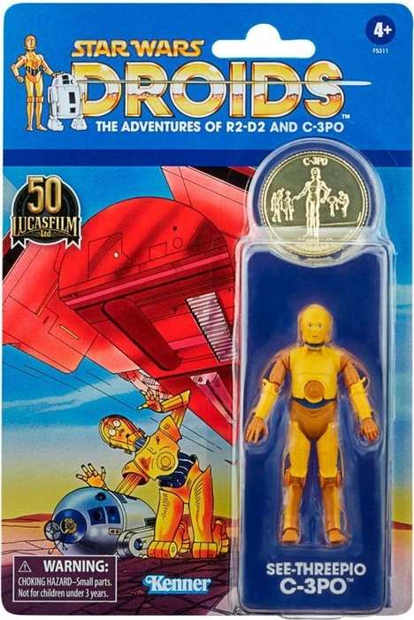 Hasbro Star Wars - Droids Vintage See-Threepio (C-3PO)