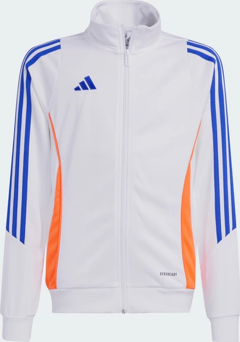 adidas Tiro 24 Trainingsjacke white/app solar red/lucid blue (Junior)