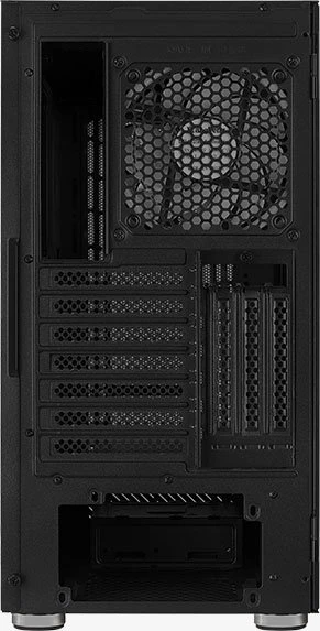 AeroCool Graphite ARGB, Glasfenster
