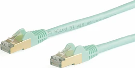 StarTech PVC Patchkabel, Cat6a, U/FTP, RJ-45/RJ-45, 5m, türkis