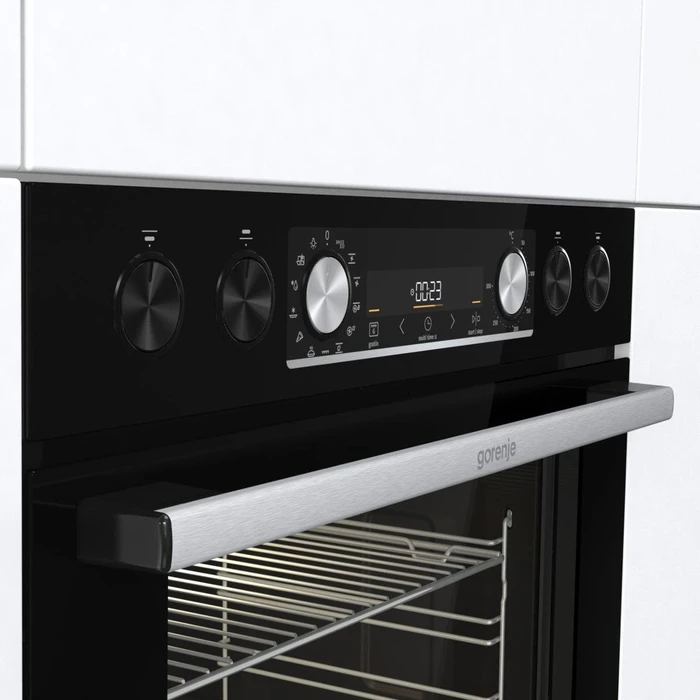 Gorenje BCX6737E05BG Einbauherd mit Dampfunterstützung