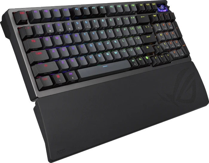 ASUS ROG Azoth 96 HE Gaming Keyboard, Black, hot-swap, ROG HFX V2 Magnetic, USB/Bluetooth, UK