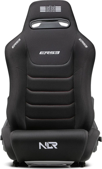 Next Level Racing ERS3 Elite Liegesitz, Fabric & Simaero Mesh Edition, schwarz