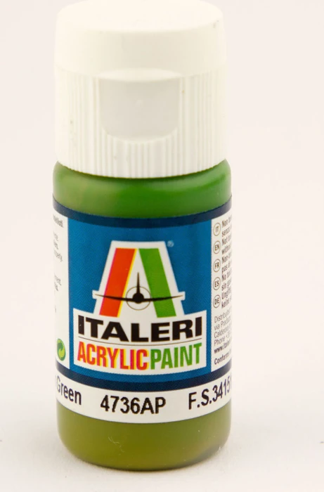 Italeri Acrylic Paint interior green USAAC / USAF / US Navy, 20ml