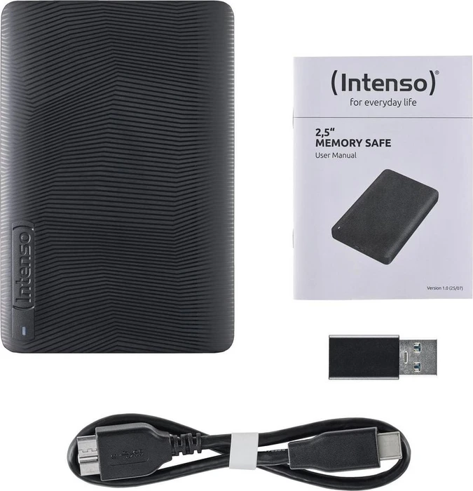 Intenso Memory Safe, schwarz, 2TB, USB 3.0 Micro-B