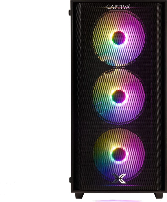 Captiva Highend Gaming R99-622, Ryzen 5 7500X3D, 16GB RAM, 500GB SSD, Radeon RX 9060 XT, Windows 11 Home