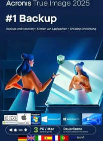 Acronis True Image 2025, 3 User, ESD (multilingual) (PC/MAC)
