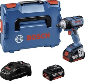 Bosch Professional GDS 18V-300 Akku-Schlagschrauber inkl. L-Boxx + 2 Akkus 4.0Ah
