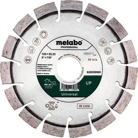 Metabo Professional UP Diamanttrennscheibe, 125x2.4x22.23mm, 1 Stück