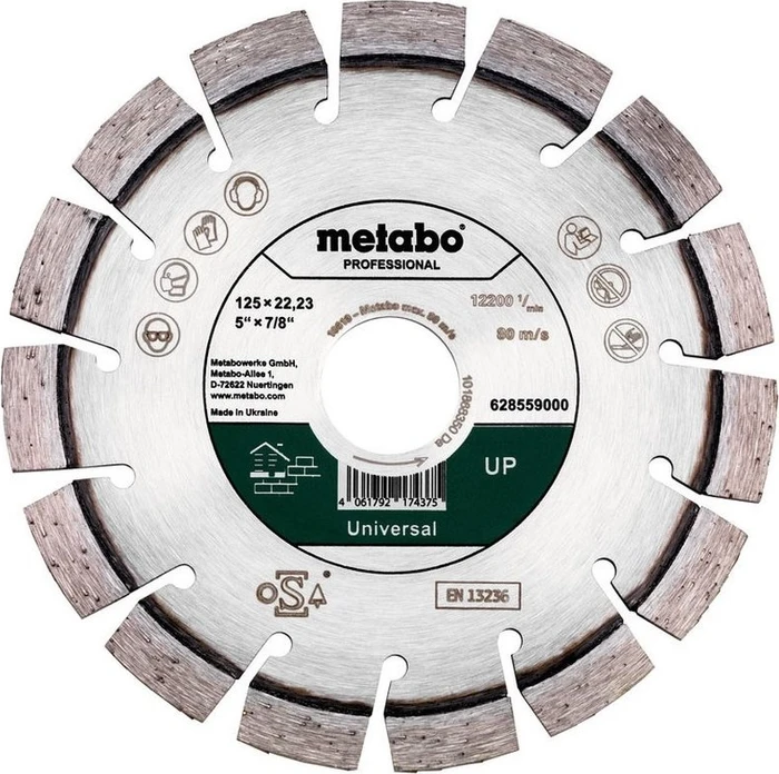 Metabo Professional UP Diamanttrennscheibe, 125x2.4x22.23mm, 1 Stück