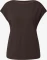 Street One U-Boot mit Rippdetail T-Shirt kurzarm deep roast brown (Damen) Vorschaubild
