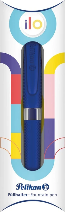 Pelikan ilo blau, rechte Hand/linke Hand, mittel