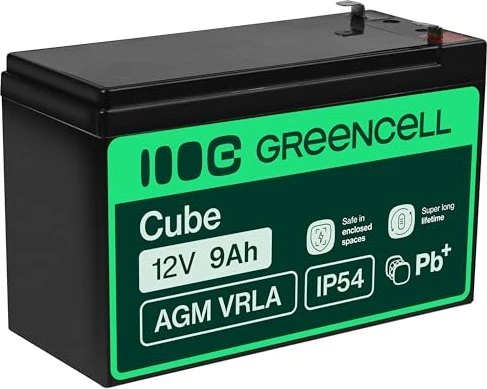 Green Cell Bleiakku AGM06 9.0Ah