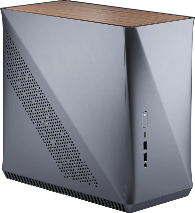 Fractal Design Era ITX Titanium Grey Walnut, Mini-ITX
