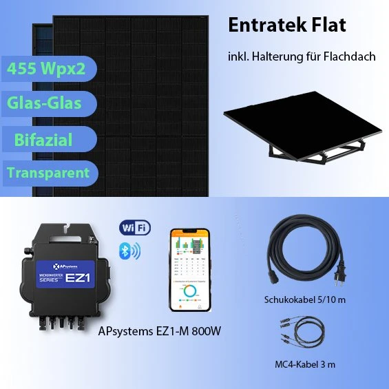 Entratek Flat M, 799W, 850Wp