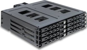 DeLOCK 5.25" Wechselrahmen, 8x 2.5" SATA/SAS