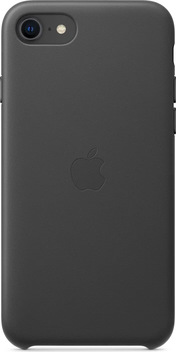 Apple Leder Case für iPhone SE (2020) schwarz