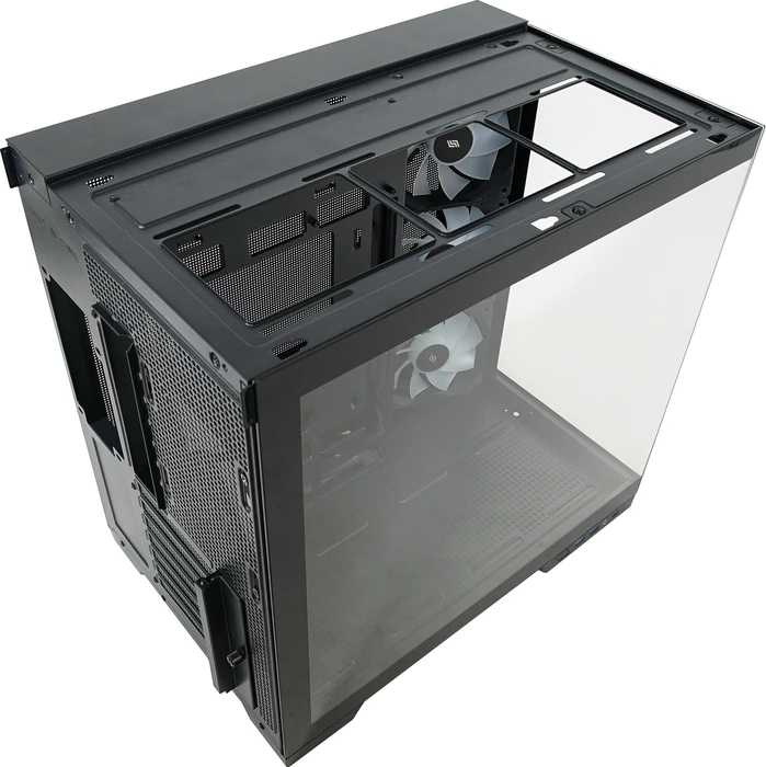 Silentware View A-RGB Black, Glasfenster