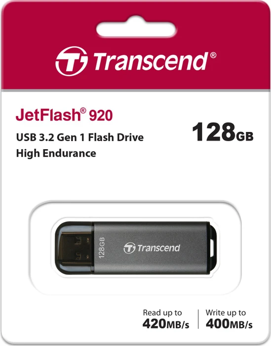 Transcend JetFlash 920 128GB, USB-A, USB 3.2 Gen 1×1