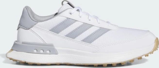 adidas Juniors S2G Spikeless 24 cloud white/halo silver/gum (Junior)