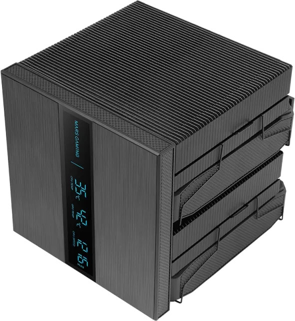 Mars Gaming MCPU-LCDPRO, schwarz