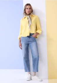 Street One Karlie Barrel Leg Jeans light blue washed (Damen)
