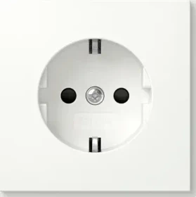Gira SCHUKO-Steckdose 16 A 250 V~ mit erhöhtem Berührungsschutz (Safety Plus) (IP20) TX_44 reinweiß