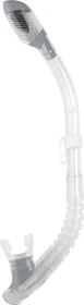 Cressi Dry Trockenschnorchel transparent/silber (Junior)